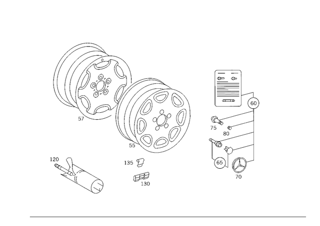 66470085 - Wheels: Disc Wheel for Mercedes-Benz Image image