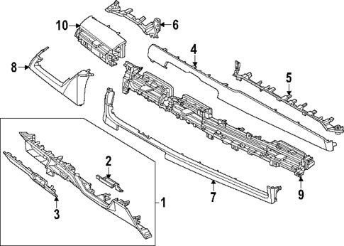 Instrument Panel Components for 2025 Kia K4 #0