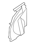 72322FJ000 - : Inner Cover for Subaru: Crosstrek, XV Crosstrek Image