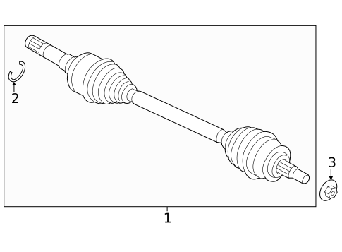 Drive Axles for 2024 Ford Mustang #0