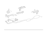 1246820371 - Exhaust System: Shielding for Mercedes-Benz: 200, 200D, 260E, 300CE, 300D, 300E, 400E Image