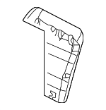 MR641424 - Body: Seat Back Panel for Chrysler: Sebring | Dodge: Stratus Image