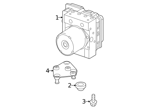 ABS Components for 2023 Mercedes-Benz Sprinter 1500 #0
