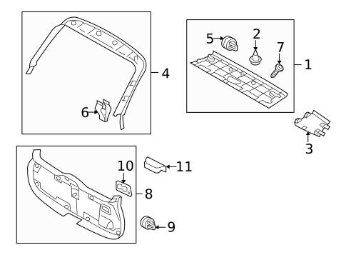 Interior Trim for 2015 Volvo XC60 #0