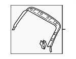 39827899 - : Upper Trim for Volvo: XC60 Image