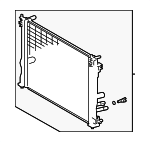 16400F0010 - Cooling System: Radiator Assembly for Lexus Image
