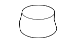 90178A0122 - Cooling System: Reservoir Assembly Nut for Lexus Image