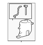 16470F0011 - Cooling System: Reservoir Assembly for Lexus Image