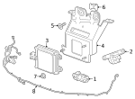 11570498 - Body: Mount Bracket Bolt for GM Image