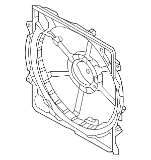 25350D5200 - : Fan Shroud for Kia: Optima Image