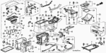 90124SJCA00 - Interior/Bumper: BOLT, FLANGE (5X20) for Honda Image image
