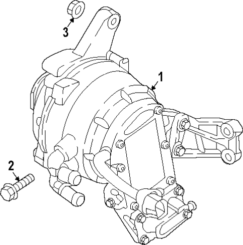Alternator for 2023 Kia Niro #0