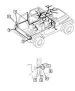 56047162AD - : Body Wiring for Jeep: Wrangler Image