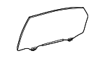 681030E020 - : Door Glass for Lexus: RX350, RX450h Image
