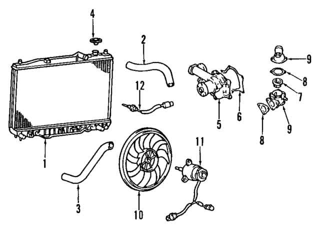 2538628250 - : Fan Motor for Hyundai Image