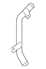 4E0121399G - Cooling System: Water Pipe for Audi Image