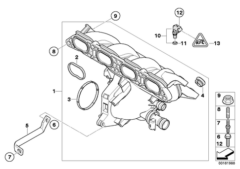 Intake Manifold for 2010 Mini Cooper S #0