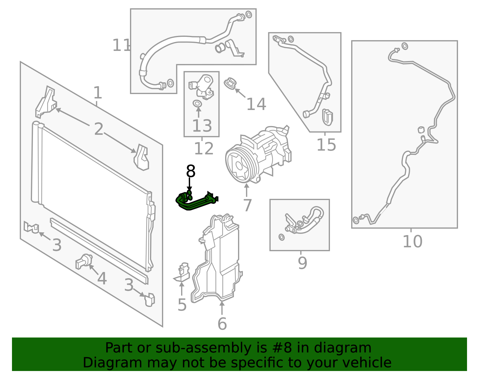 92446-4GB0A - High-Quality A/C Refrigerant Hose Adapter for 2014-2024 ...