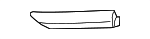 2010-2013 Volvo C70 - Trim Molding
