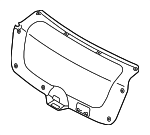 81752A7200WK - Body: Trunk Lid Trim for Kia: Forte Koup Image