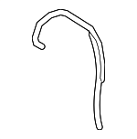 97052180901 - Body: Air Tube for Porsche: Panamera Image