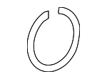 9052180003 - Brakes: Wheel Bearing Snap Ring for Scion: iQ, xD | Toyota: Prius C, Yaris Image