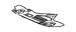 74117T90A00 - Body: Sight Shield for Honda Image