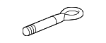 74717T5A000 - Body: Tow Hook for Honda: Civic, Fit, HR-V Image