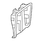 21193700268K67 - Body: Seat Belt Guide for Mercedes-Benz Image