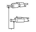 9146505 - Electrical: Bleeder Valve for Volvo: 850, C70, S40, S70, V40, V70 Image