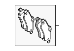 9064200100 - Brakes: Brake Pads for MB Vans Image