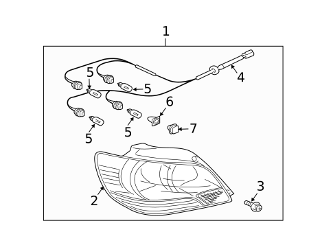 Combination Lamps for 2004 Mitsubishi Outlander #0