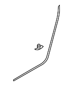 5GM839700D - Body: Door Weather-strip for Volkswagen Image