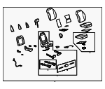 20899766 - Body: Seat Assembly for Chevrolet: Malibu Image