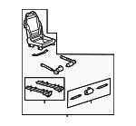 20836503 - Body: Seat Frame for GM Image