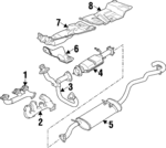 8157220900 - : Muffler &amp; Pipe for Isuzu Image
