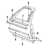 20750401 - Body: Door Shell for GM Image