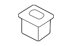 LR007399 - Cooling System: Auxiliary Radiator Lower Insulator for Land-Rover Image