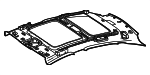 29569077009H93 - Body: Headliner for Mercedes-Benz Image