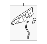 32007634 - : Handle, Outside for Saab: 9-2X Image