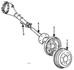 MB193596 - Suspension: Drum for Mitsubishi Image