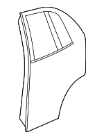 6800375811 - Body: Door Shell for Suzuki: SX4 Image