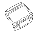 60809FG0109P - Body: Lift Gate for Subaru Image