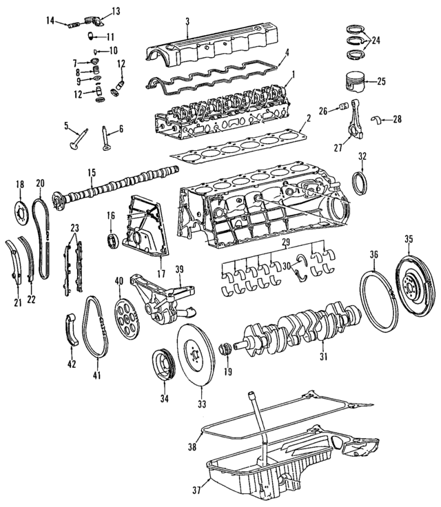 1030160720 - Engine: Head Gasket for Mercedes-Benz Image