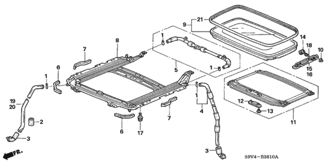 Sliding Roof for 2005 Honda Pilot #0