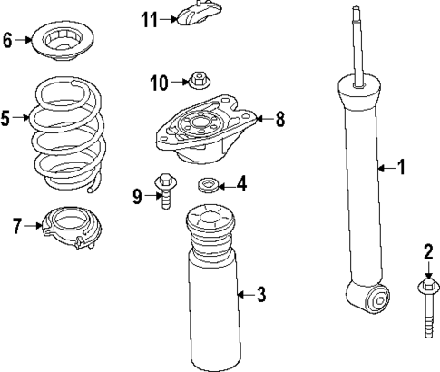 Shocks & Components for 2025 BMW 228 xDrive Gran Coupe #0
