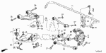 42524SYJH01 - Chassis: CLIP, CONNECTOR (GRAY) for Acura Image
