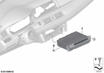 65128791770 - Audio, Navigation, Electronic Systems: Reman Head Unit Basic, Media for BMW Image