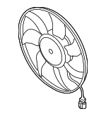 8W0959455T - Cooling System: Fan &amp; Motor for Audi: A4, A4 allroad, A4 Quattro, A5 Quattro, A5 Sportback, A6 allroad, A6 Quattro, A7 Sportback, e-tron Quattro, e-tron S, e-tron S Sportback, e-tron Sportback, Q7, Q8, Q8 e-tron, Q8 e-tron Sportback, S4, S5, S5 Sportback, SQ7, SQ8 e-tron, SQ8 e-tron Sportback Image
