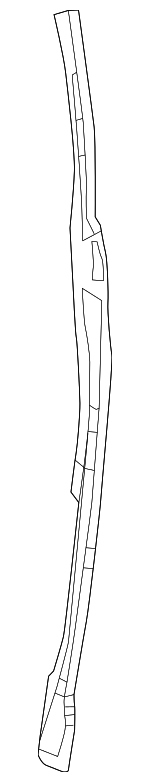 7B0843785A - Body: Front Weather-strip for Volkswagen: Routan Image